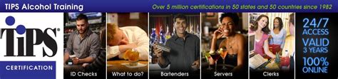 TIPS® Alcohol Training .